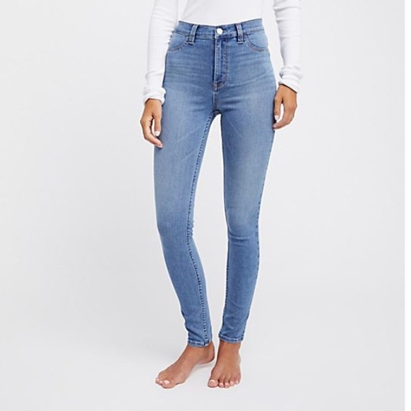 free people long and lean jeans